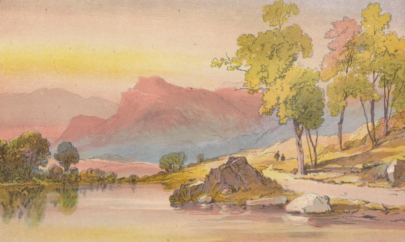 Ostroga Ben Lomond (chromolit) autorstwa Aaron Edwin Penley