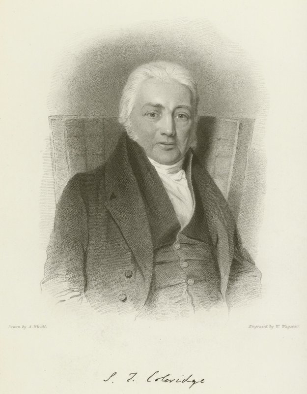Samuel Taylor Coleridge autorstwa Abraham after Wivell
