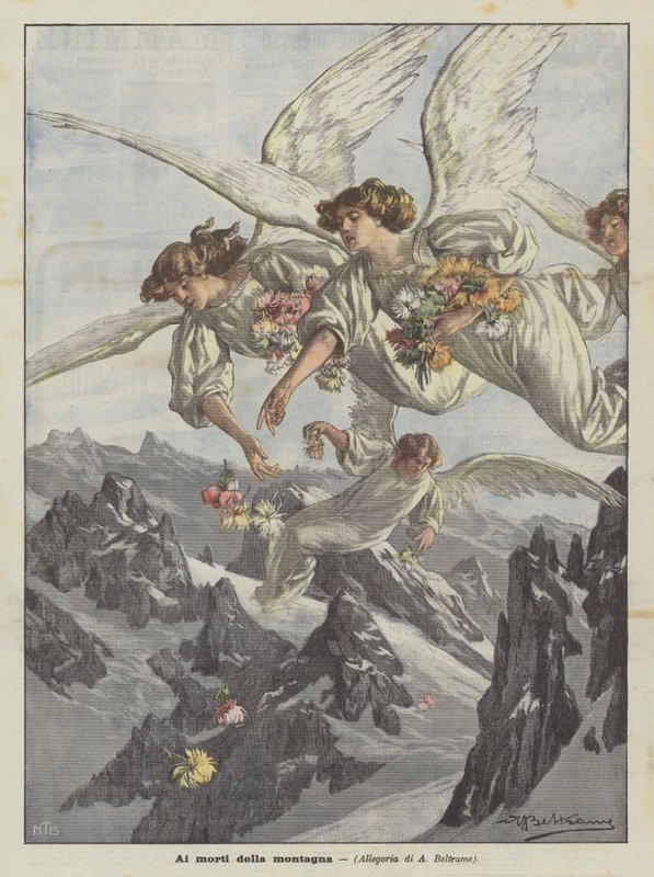 Do martwych gór autorstwa Achille Beltrame