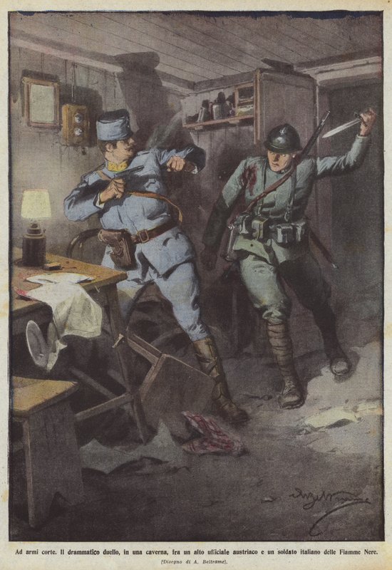 Z krótkimi ramionami autorstwa Achille Beltrame