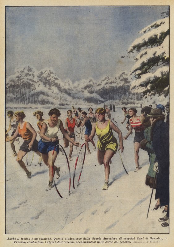 Nawet zimno to opinia autorstwa Achille Beltrame