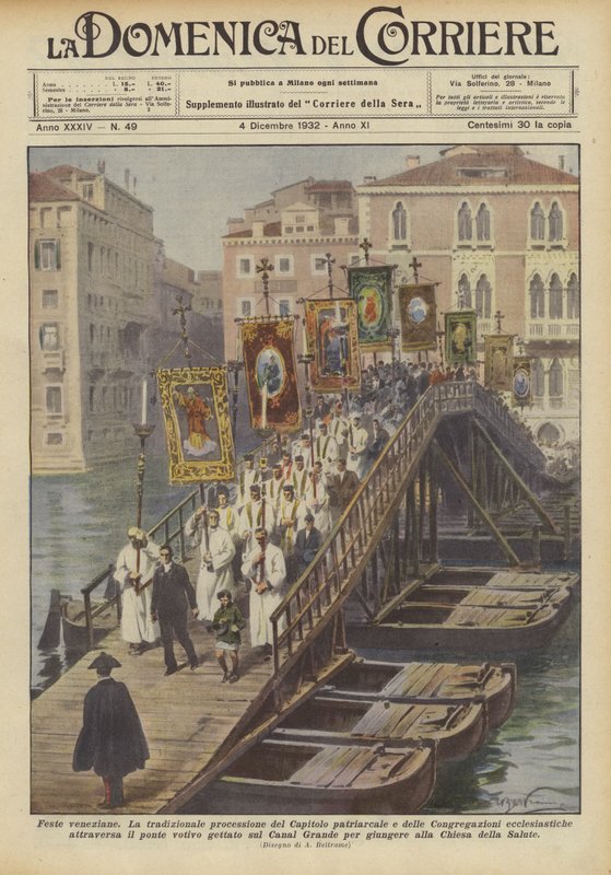 Weneckie festiwale autorstwa Achille Beltrame