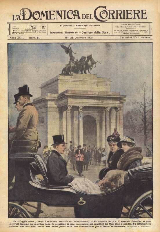 Szczęśliwa para autorstwa Achille Beltrame