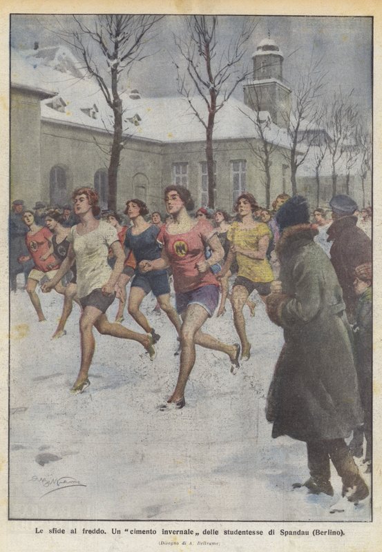 Wyzwania na mrozie autorstwa Achille Beltrame