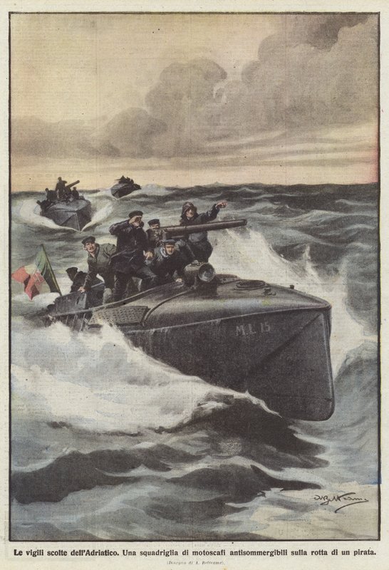 Brygada Adriatyku autorstwa Achille Beltrame