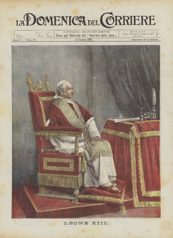 Leone XIII autorstwa Achille Beltrame