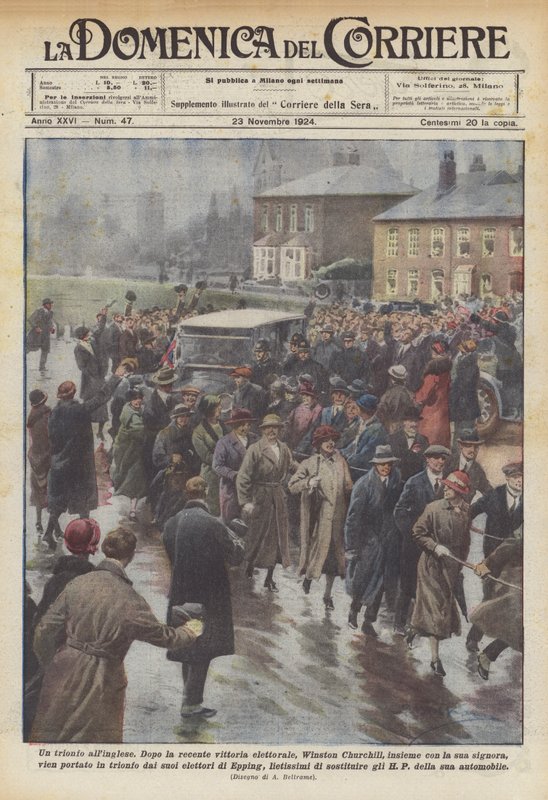 Angielski triumf autorstwa Achille Beltrame