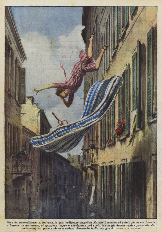 Niezwykły lot autorstwa Achille Beltrame