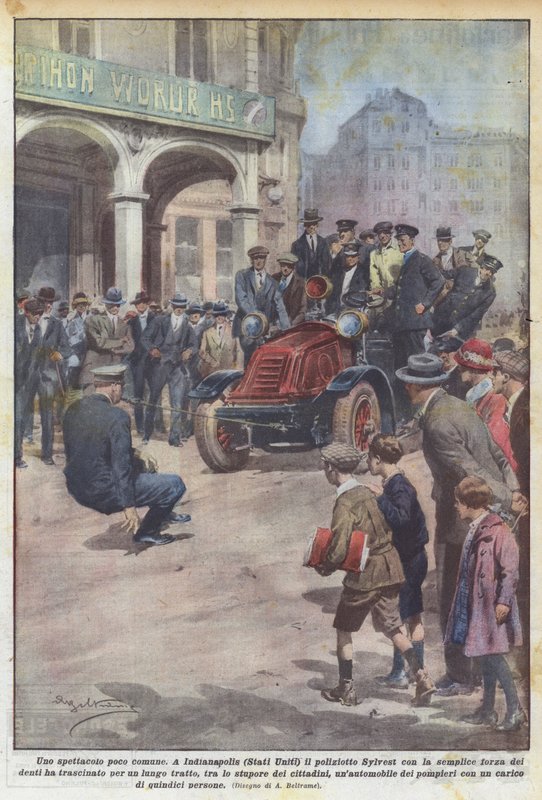 Niezwykły widok autorstwa Achille Beltrame