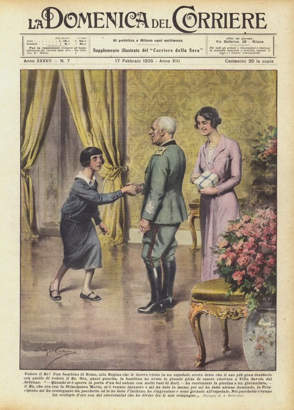 Zobacz króla! autorstwa Achille Beltrame