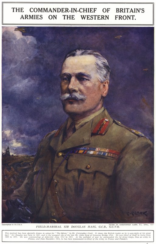 Marszałek polny Sir Douglas Haig autorstwa Addison Thomas Millar