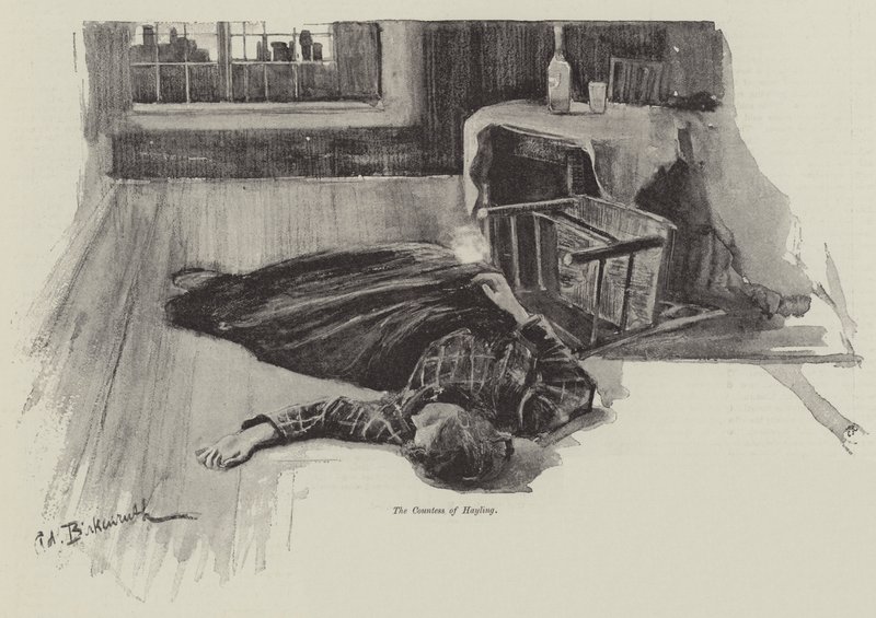 Królowa Rebelii — Walter Besant autorstwa Adolphe Birkenruth