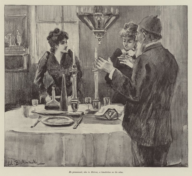 Królowa Rebelii — Walter Besant autorstwa Adolphe Birkenruth