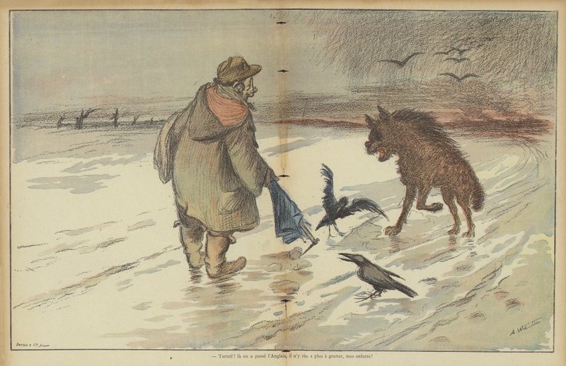 Ilustracja do Le Rire autorstwa Adolphe Leon Willette