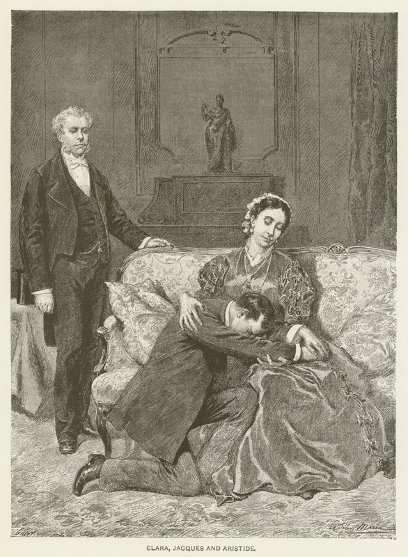 Klara, Jacques i Aristide autorstwa Adrien Emmanuel Marie