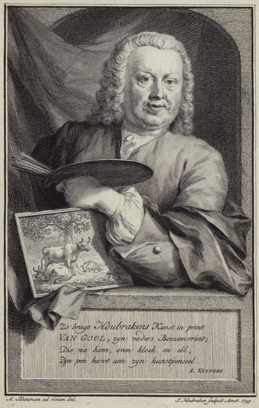 Portret Jana van Goola autorstwa Aert Schouman