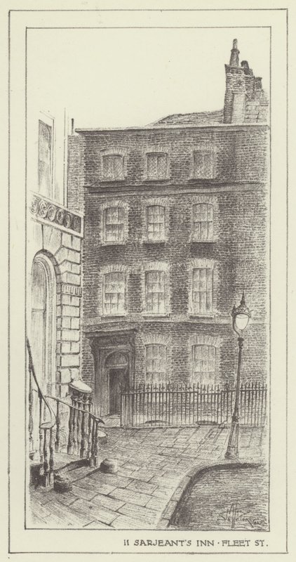 11, Serjeants Inn, Fleet Street autorstwa Alan Stapleton