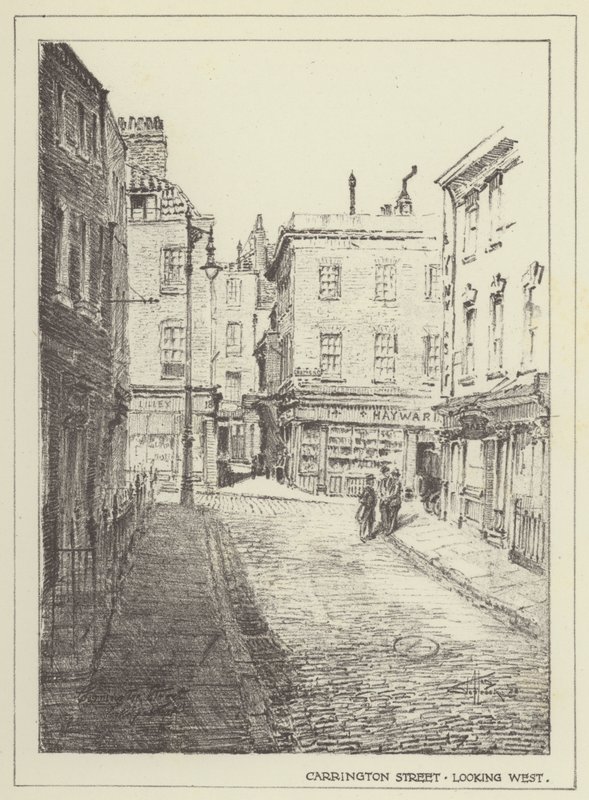 Carrington Street, patrząc na zachód autorstwa Alan Stapleton