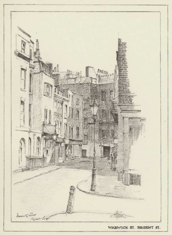 Warwick Street, Regent Street autorstwa Alan Stapleton