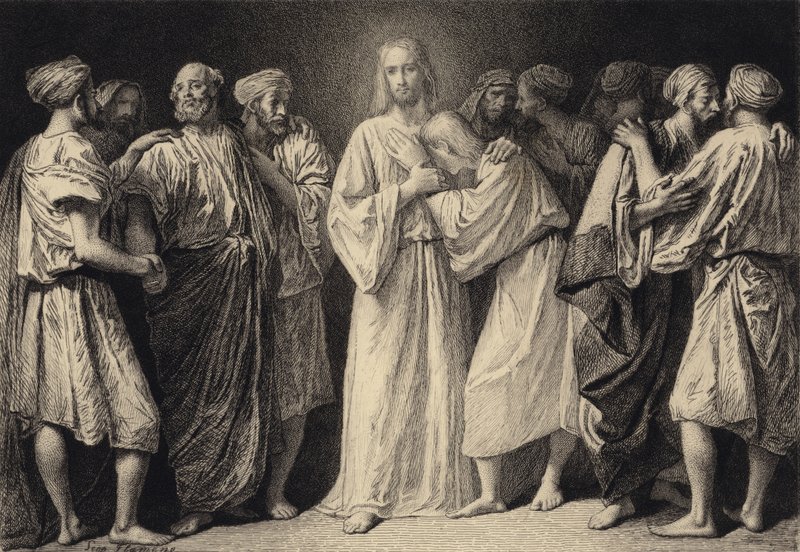 Kochać się nawzajem autorstwa after Albert Robida