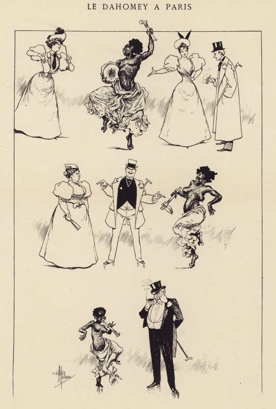 Dahomej w Paryżu autorstwa Albert Guillaume