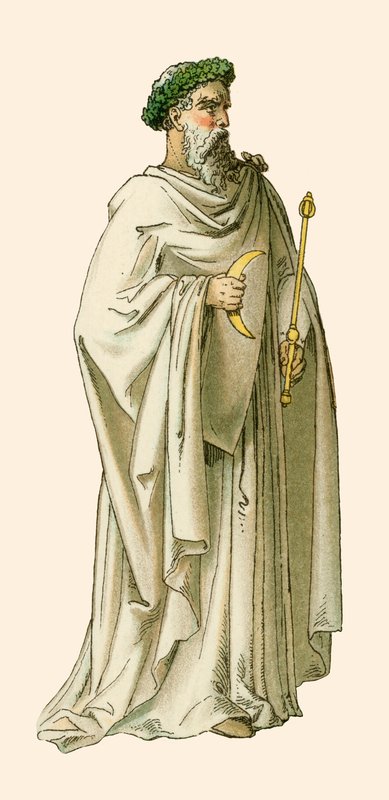 Druid w stroju sędziego autorstwa Albert Kretschmer