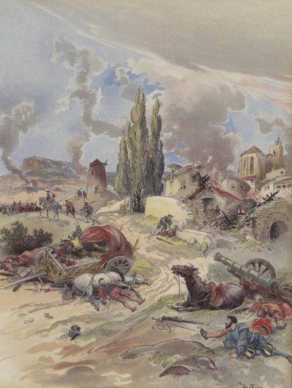 Dewastacja Prowansji autorstwa Albert Robida