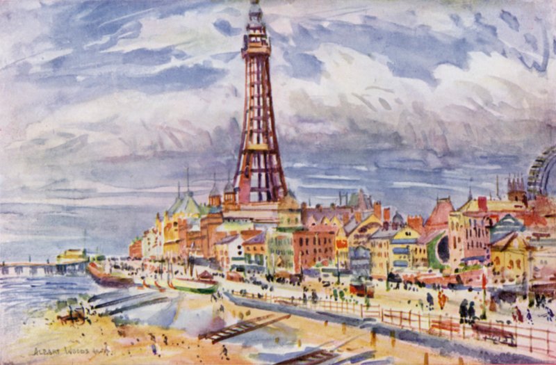Blackpool (kolor lito) autorstwa Albert Woods