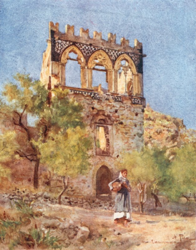 Badia Vecchia, Taormina autorstwa Alberto Pisa