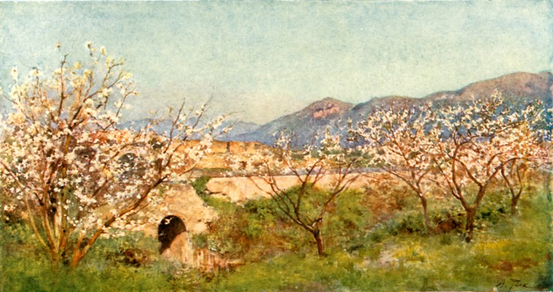 Pompeje, wiosna autorstwa Alberto Pisa