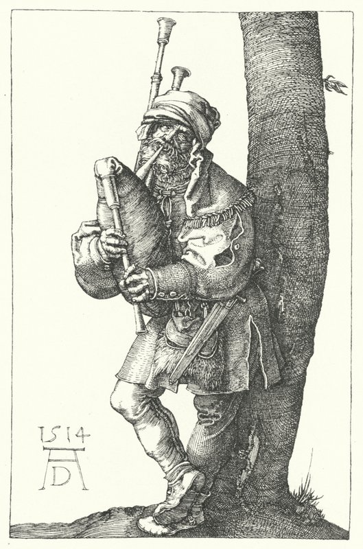 Dudziarz autorstwa Albrecht (after) Durer or Duerer
