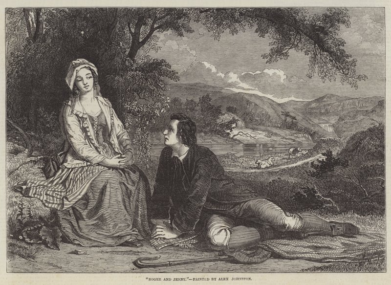 Roger i Jenny autorstwa Alexander Johnston