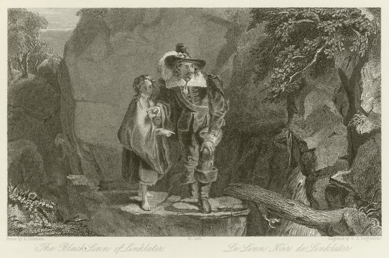 Czarna linn z Linklater autorstwa Alexander Chisholm