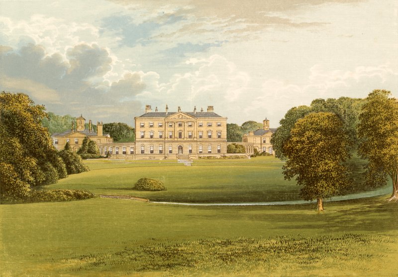 Howick Hall autorstwa Alexander Francis Lydon
