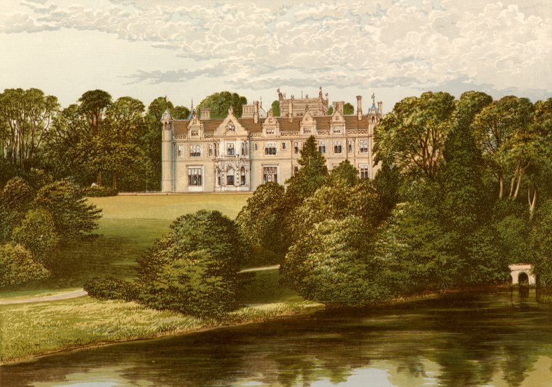 Keele Hall autorstwa Alexander Francis Lydon
