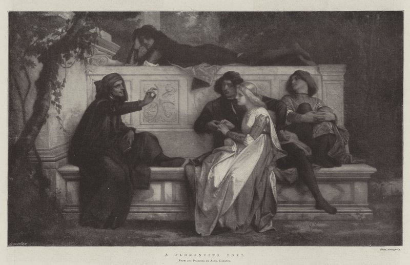 florencki poeta autorstwa Alexandre Cabanel
