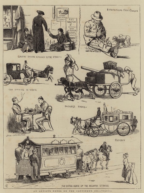 Zapiski artysty o kontynencie, III, Wiedeń autorstwa Alfred Chantrey Corbould