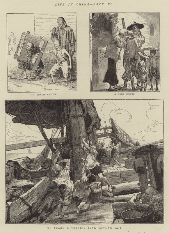 Życie w Chinach, część XI autorstwa Alfred Chantrey Corbould