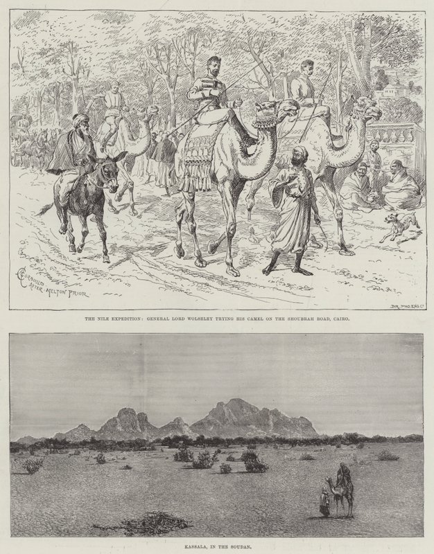 Wyprawa na Nil autorstwa Alfred Courbould