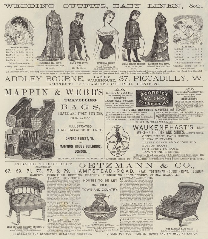Reklamy autorstwa Alfred Crowquill