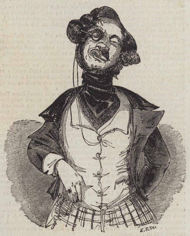 Szkło do oczu autorstwa Alfred Crowquill