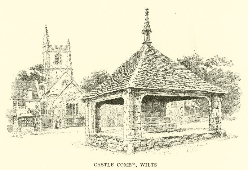 Zamek Combe, Wilts autorstwa Alfred Robert Quinton