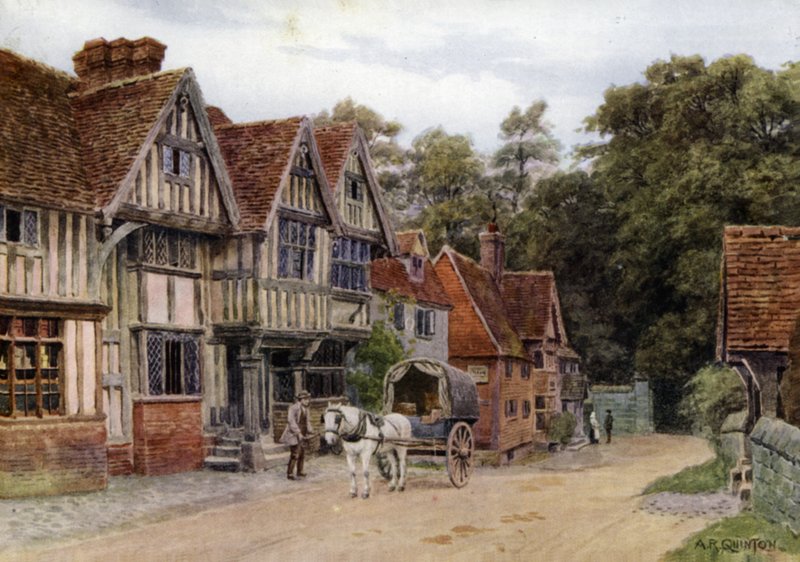 Chiddingstone, Kent autorstwa Alfred Robert Quinton