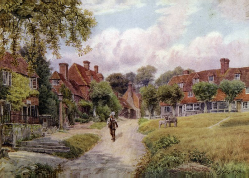 Groombridge, Kent autorstwa Alfred Robert Quinton