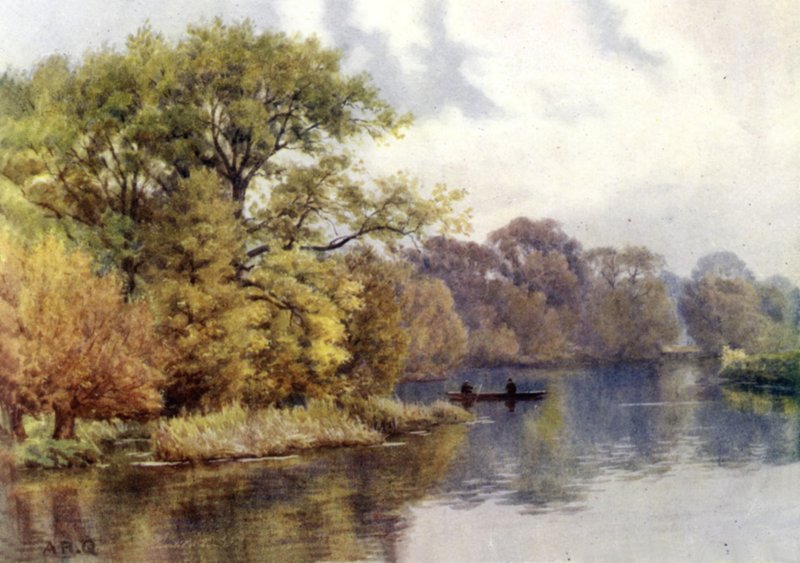 Lasy Mapledurham autorstwa Alfred Robert Quinton