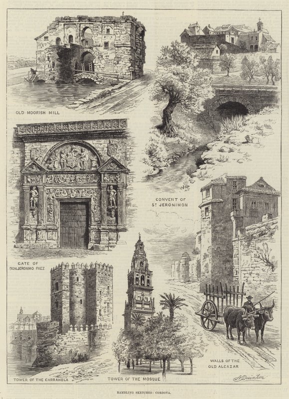 Rambling Sketches, Cordova autorstwa Alfred Robert Quinton