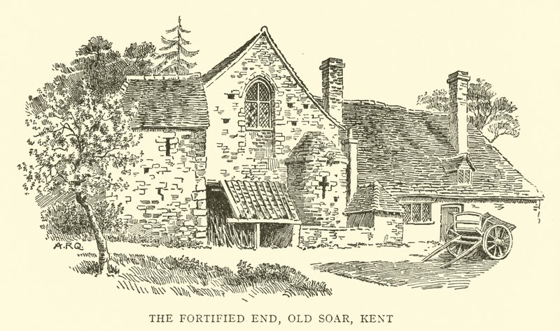 The Fortified End, Old Soar, Kent autorstwa Alfred Robert Quinton