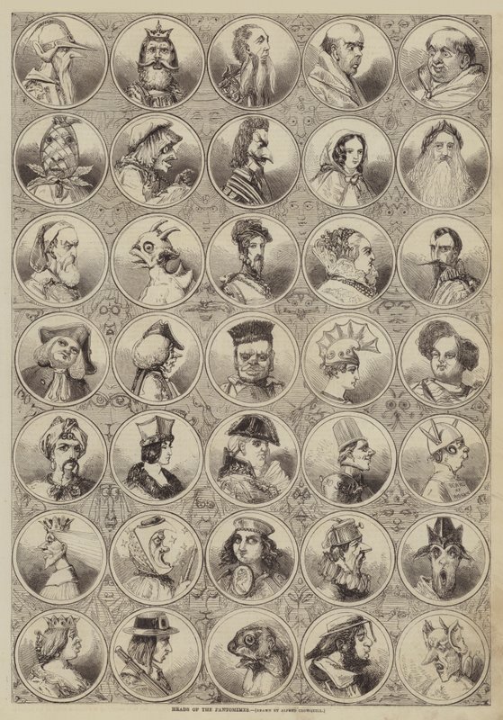 Szefowie Pantomim autorstwa Alfred Crowquill