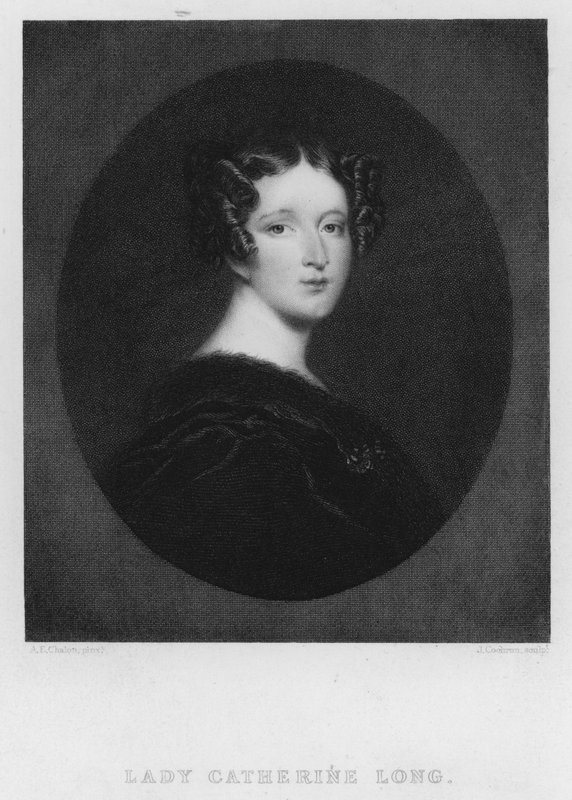 Lady Katarzyna Long (rycina) autorstwa Alfred Edward (after) Chalon