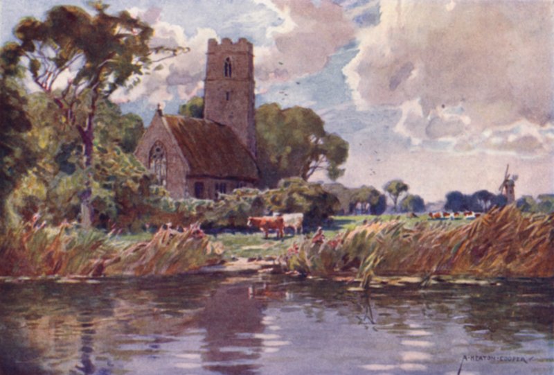 Kościół Irstead, Norfolk autorstwa Alfred Heaton Cooper
